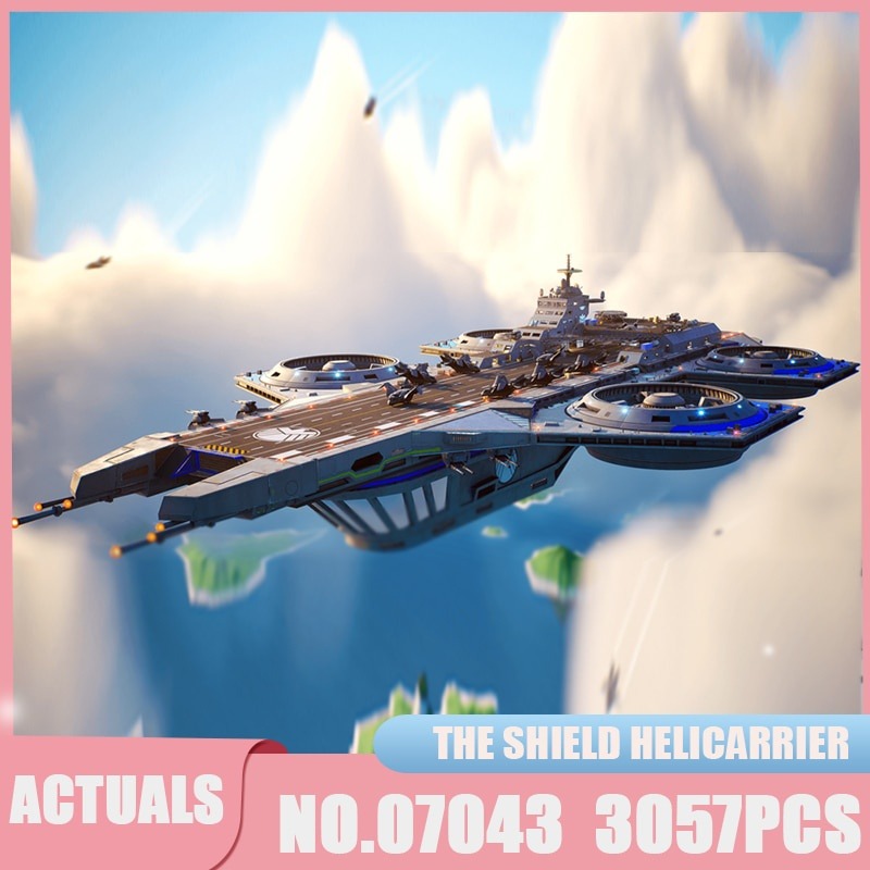 Kids Education Plan - Star Plan Serie Helden Helicarrier Modellbausatz