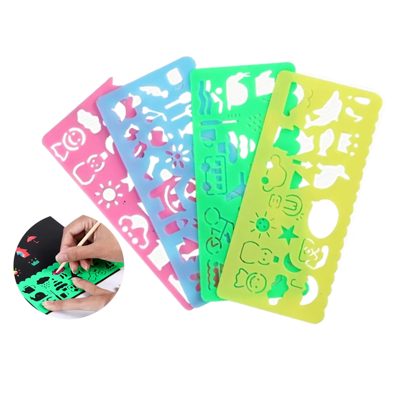 Kids Education Template - Kinder Zeichnung Spielzeug DIY Malerei Vorlage
