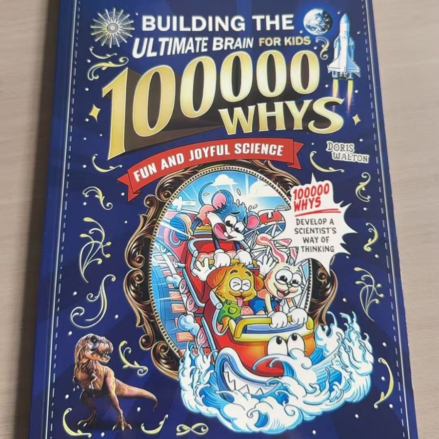 Kids Education Books - 100.000 Warum-Fragen: Der ultimative Gehirnentwicklungsplan für