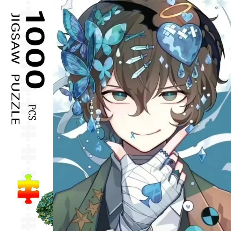 Kids Education In Japan - 1000-teiliges Japan Anime Themen-Puzzle, Heimdekoration, Erwachsenen-Puzzlespiele,