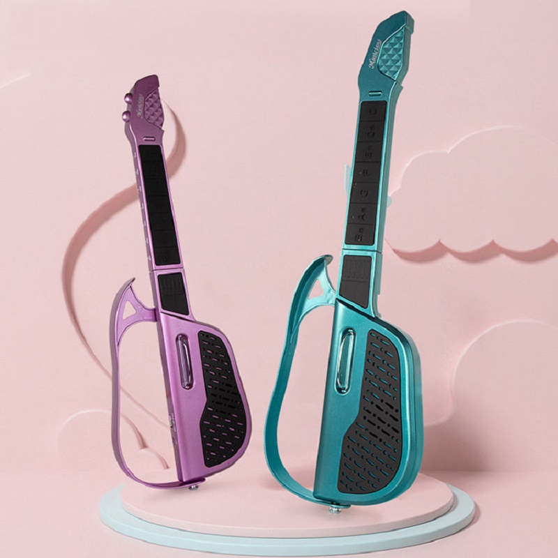 Kids Education Learn Tv - Faltbare Smart-Gitarre für Anfänger, Kinder, Musik-Lerninstrument,