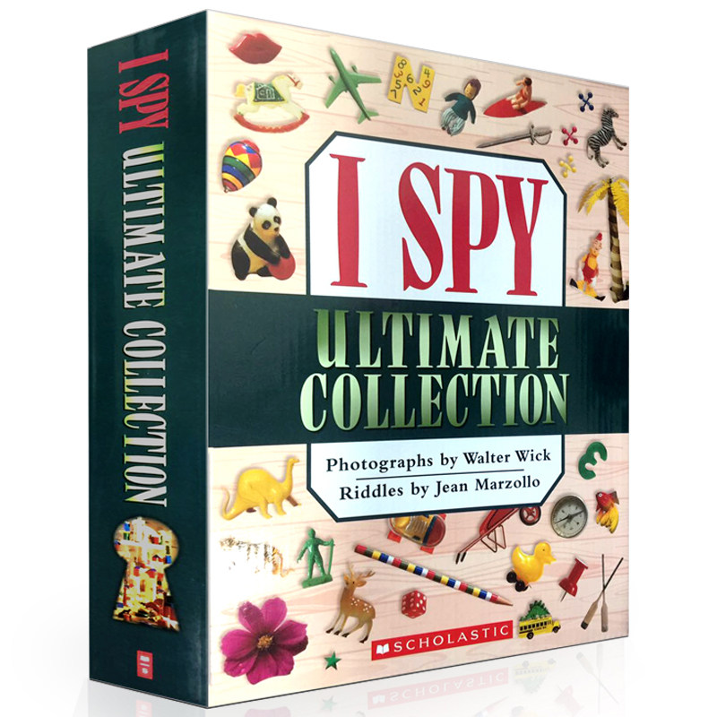 Kids Education Books - 10-Bücher-Set I Spy Ultimate Collection Visual