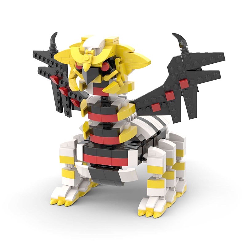 Kids Education In Japan - Anime Figur Giratina Modell Bausteine Kinder