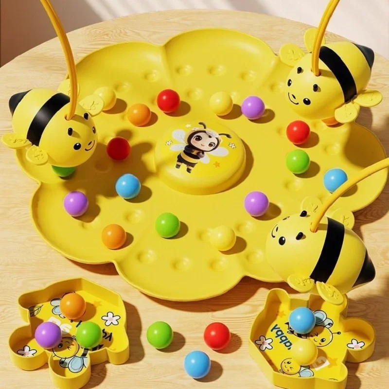 Kids Education In Japan - Little Bumblebee Multifunktionales Brettspiel, Puzzle, Angelspielzeug,