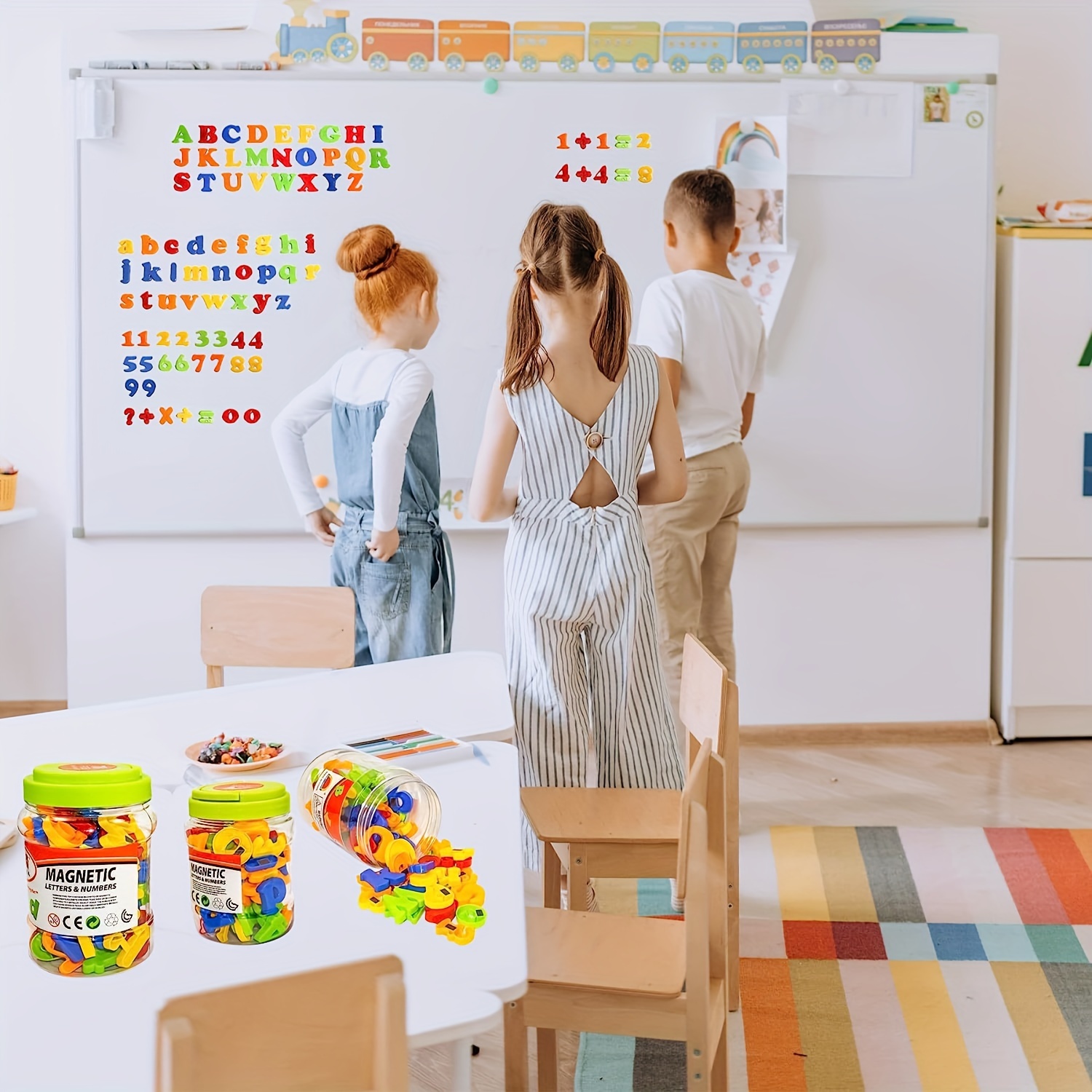 78-teiliges magnetisches Buchs – Kids Education Alphabet Numbers Bewertung und Preis