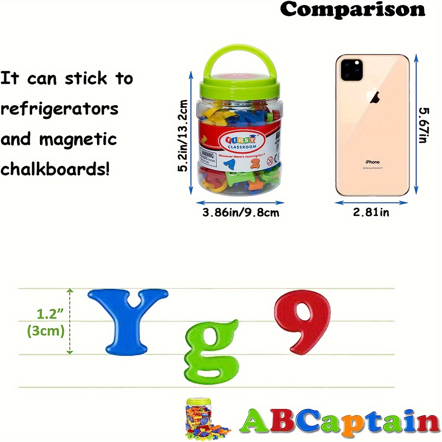 78-teiliges magnetisches Buchs – Kids Education Alphabet Numbers Bewertung und Preis