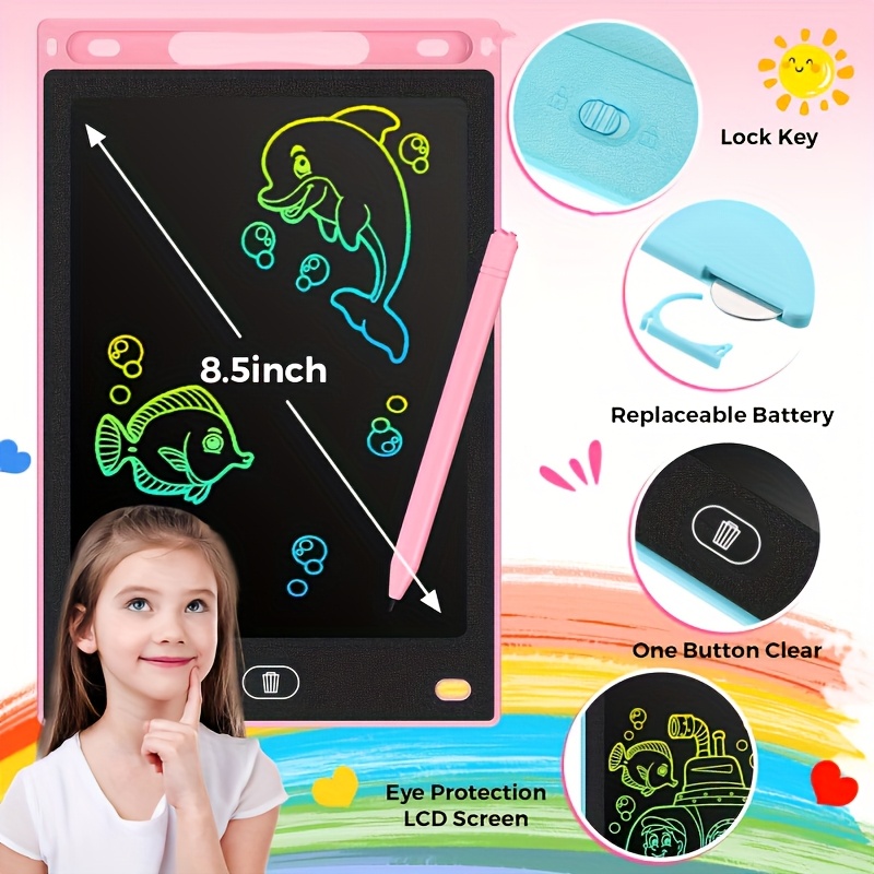 30 Stück 8,5-Zoll-LCD-Zeichent – Kids Education Tools Bewertung und Preis
