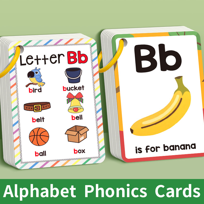 156 Wörter A-Z Lernkarten mit  – Flash Card Alphabet Bewertung und Preis