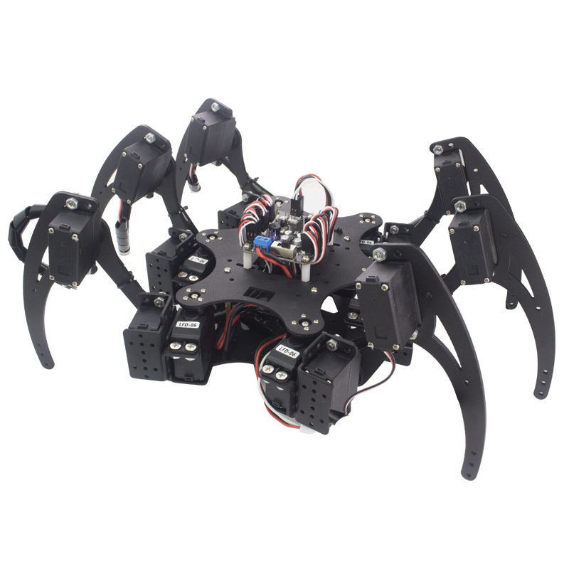 18 DOF Aluminium Hexapod Spide – Coding Robot Toy Bewertung und Preis