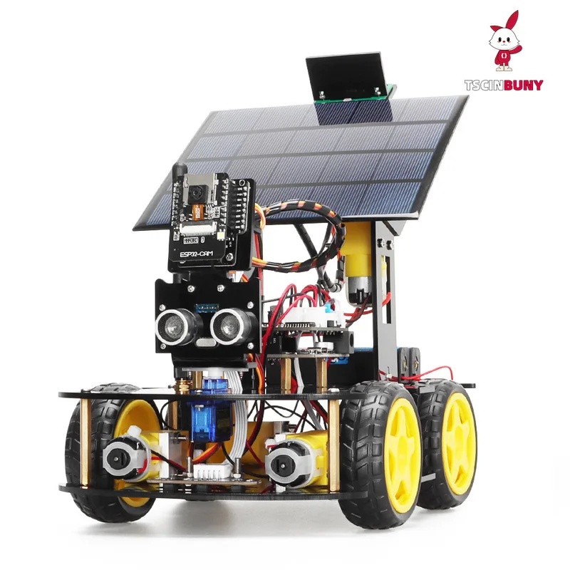 Solarbetriebenes ESP32 CAM Pro – Coding Robot Toy Bewertung und Preis