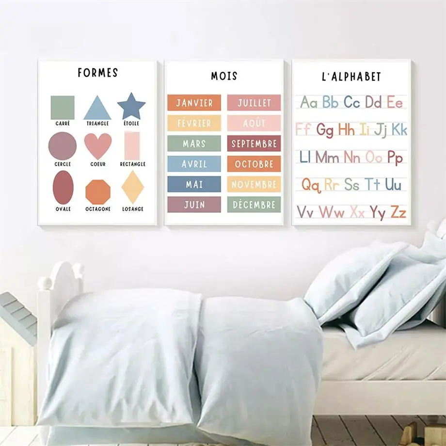 Englisch Französisch Nummer Al – Kids Education Alphabet Numbers Bewertung und Preis
