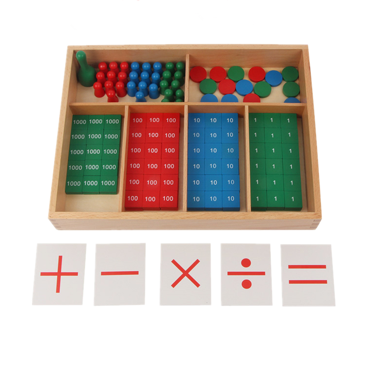Montessori Mathe Spielzeug Ste – Kids Education Tools Bewertung und Preis