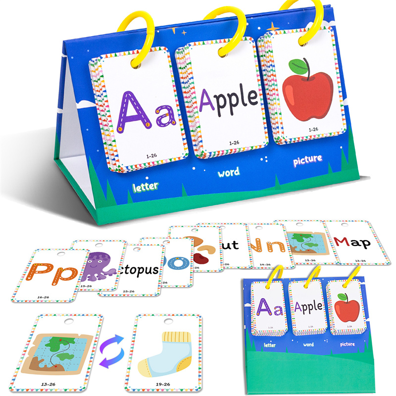 Frühe Bildung Brief Karte Kart – Flash Card Alphabet Bewertung und Preis