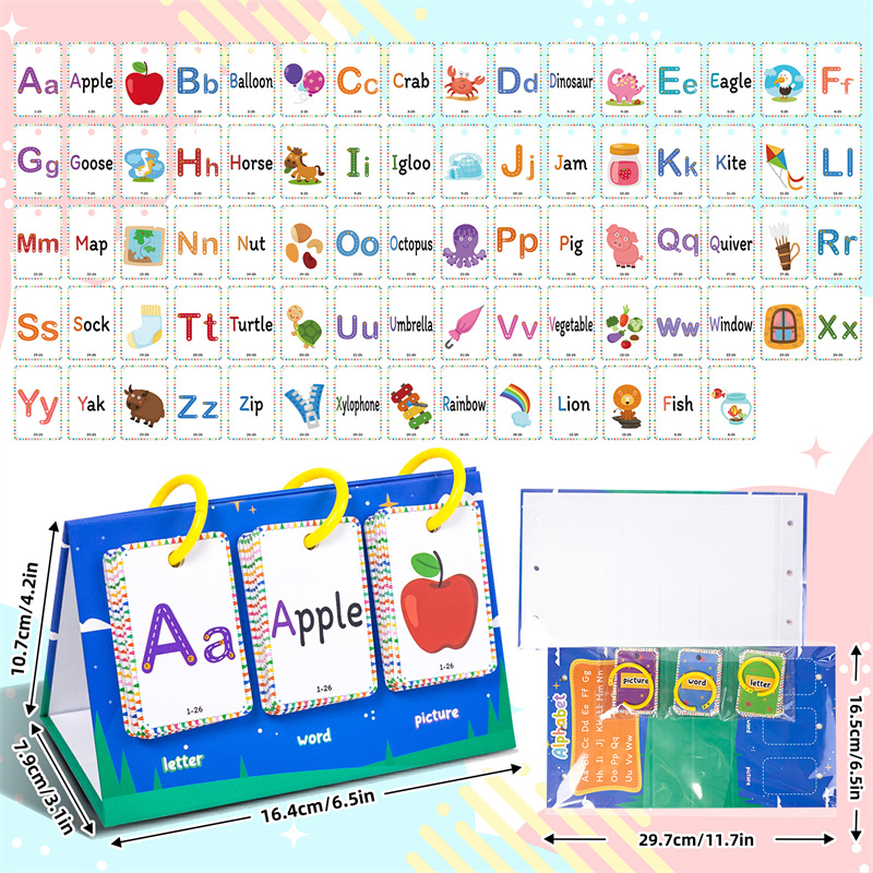 Frühe Bildung Brief Karte Kart – Flash Card Alphabet Bewertung und Preis
