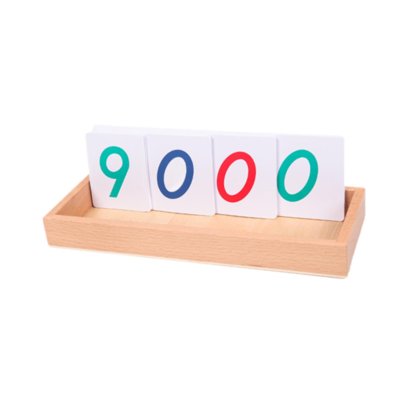 Zahlenkarten, Zählspielzeug, V – Kids Education Number Bewertung und Preis