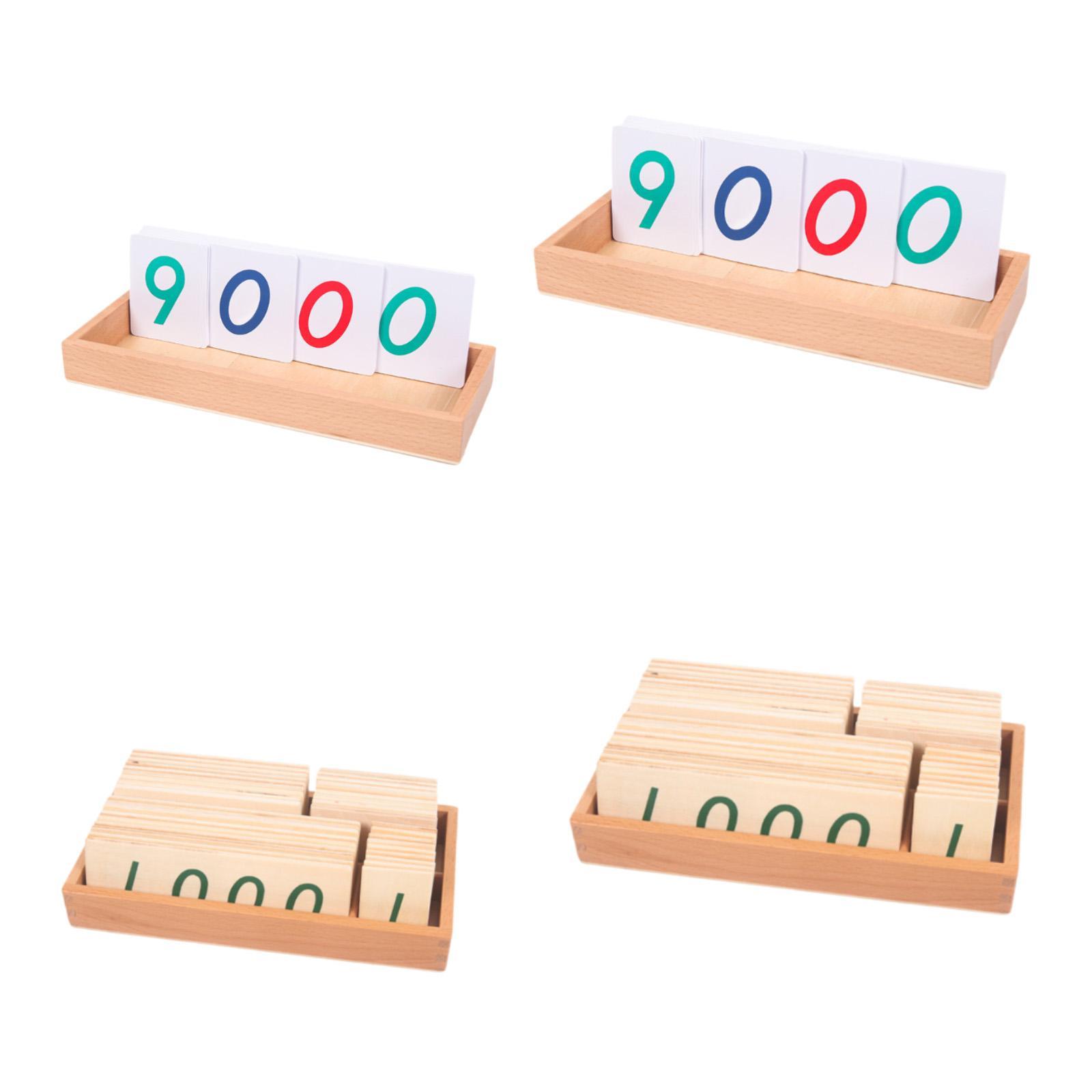 Zahlenkarten, Zählspielzeug, V – Kids Education Number Bewertung und Preis