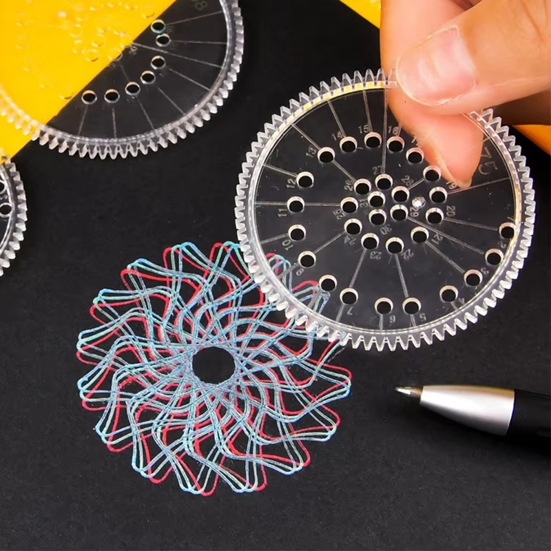 Lustiges Spirograph-Zeichnungs – Kids Education Template Bewertung und Preis