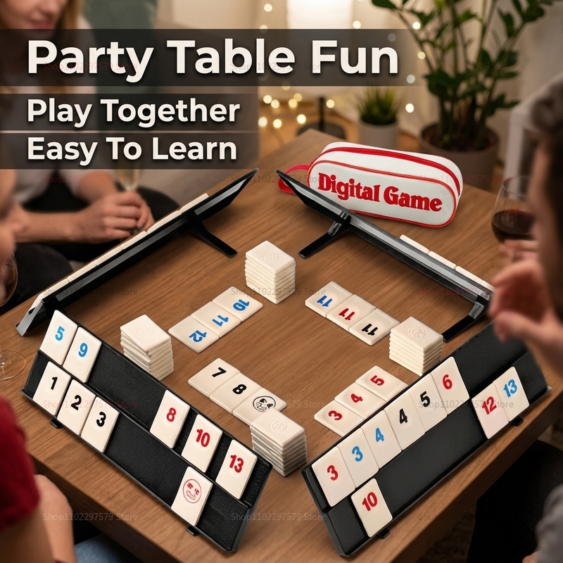 2026 Neues Rummy Cube Spielset – Kids Education Plan Bewertung und Preis