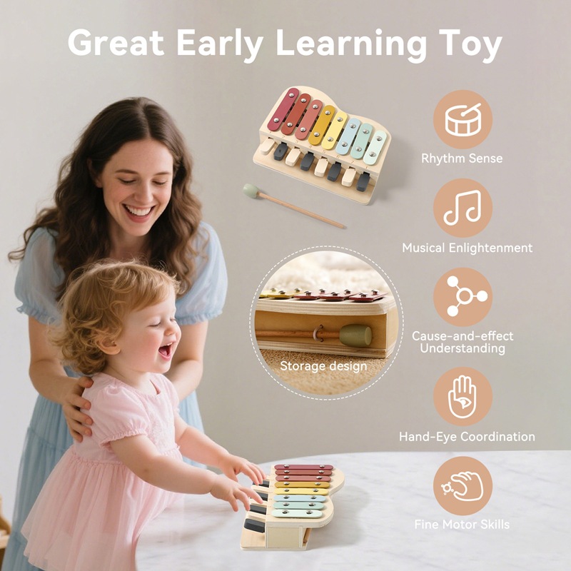 Montessori-Klavierspielzeug au – Kids Education Learn Tv Bewertung und Preis