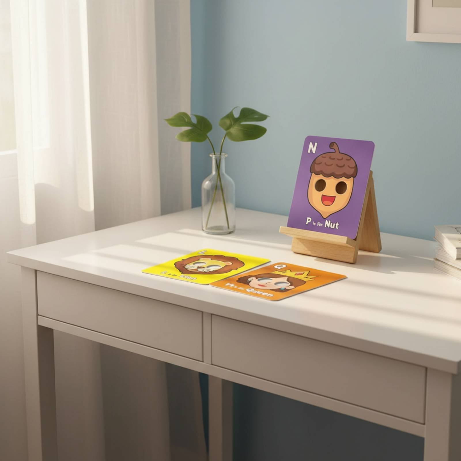 Kreaturenmasken-Lernkarten, in – Flash Card Alphabet Bewertung und Preis