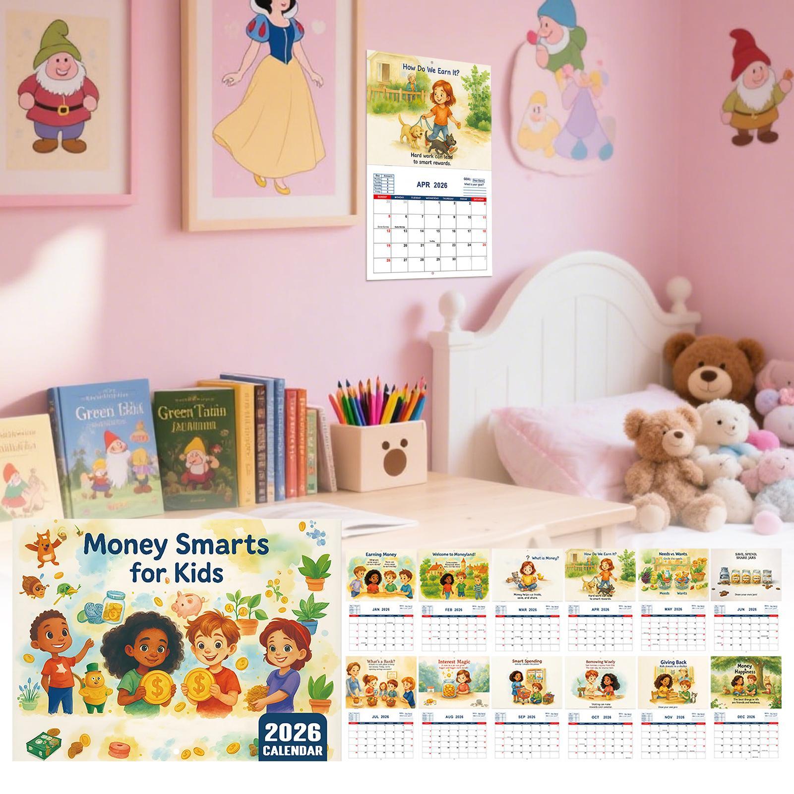 Kalendertafel für Kinder 2026, – Kids Education Plan Bewertung und Preis