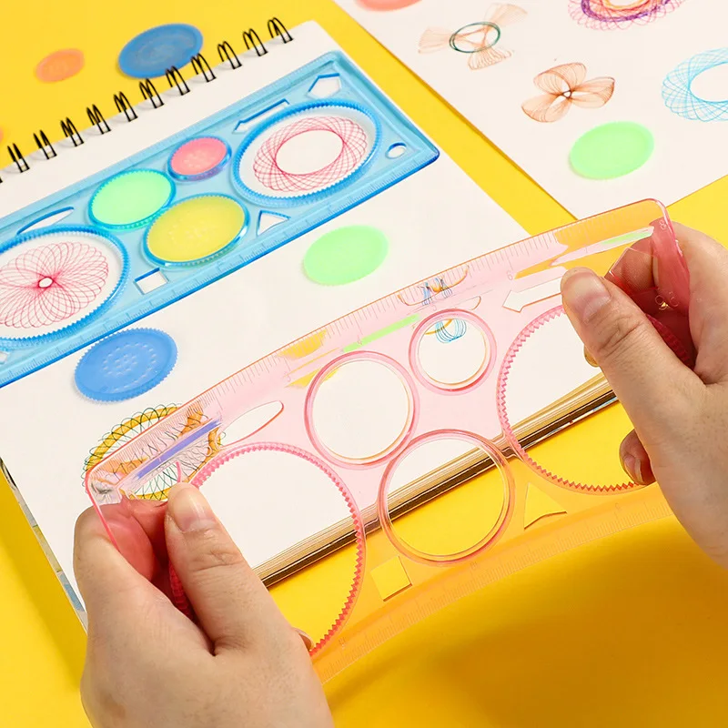 Geometrie Spirograph Zeichnung – Kids Education Template Bewertung und Preis