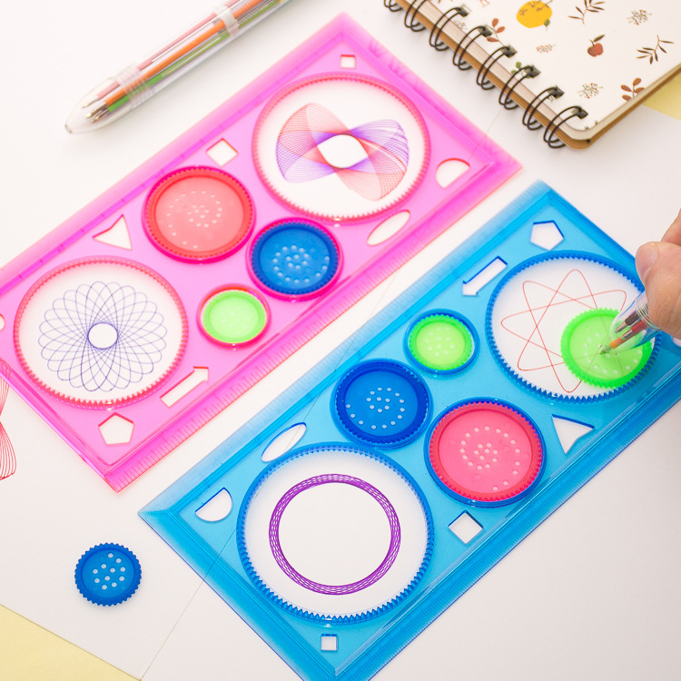 Geometrie Spirograph Zeichnung – Kids Education Template Bewertung und Preis