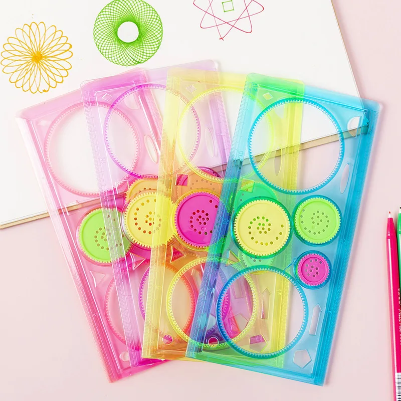 Geometrie Spirograph Zeichnung – Kids Education Template Bewertung und Preis