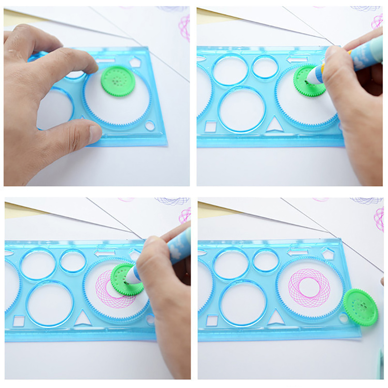 Geometrie Spirograph Zeichnung – Kids Education Template Bewertung und Preis