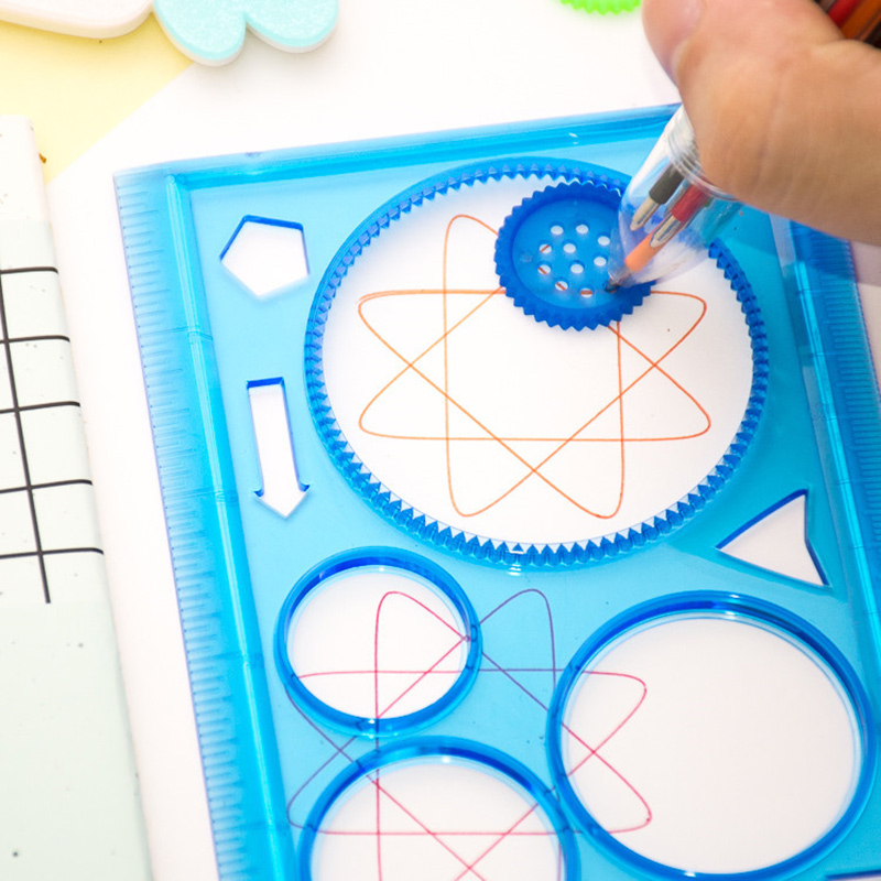 Geometrie Spirograph Zeichnung – Kids Education Template Bewertung und Preis