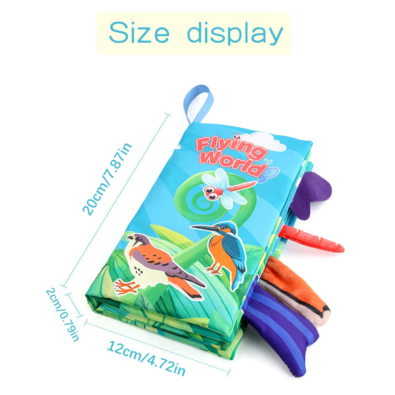 Neue Baby-Stoffbücher, visuell – Kids Education Books Bewertung und Preis