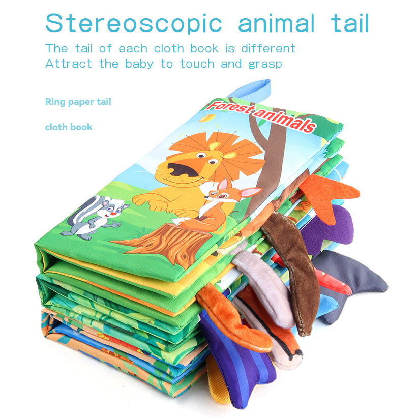Neue Baby-Stoffbücher, visuell – Kids Education Books Bewertung und Preis
