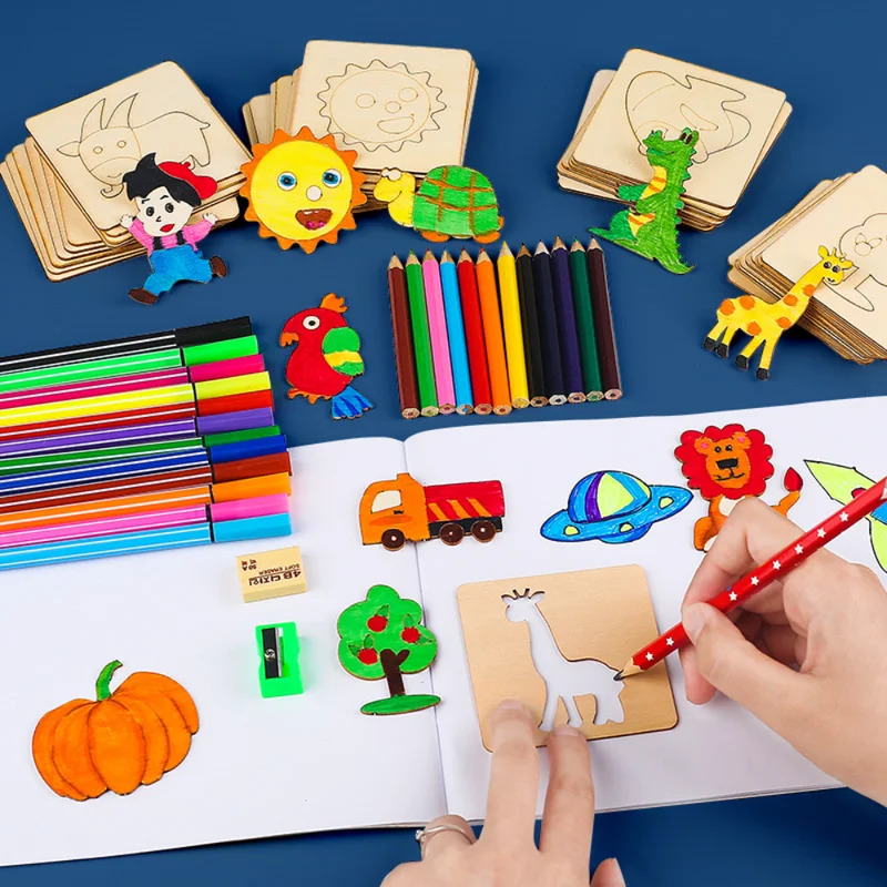 Kinder Zeichnung Spielzeug Mon – Kids Education Template Bewertung und Preis