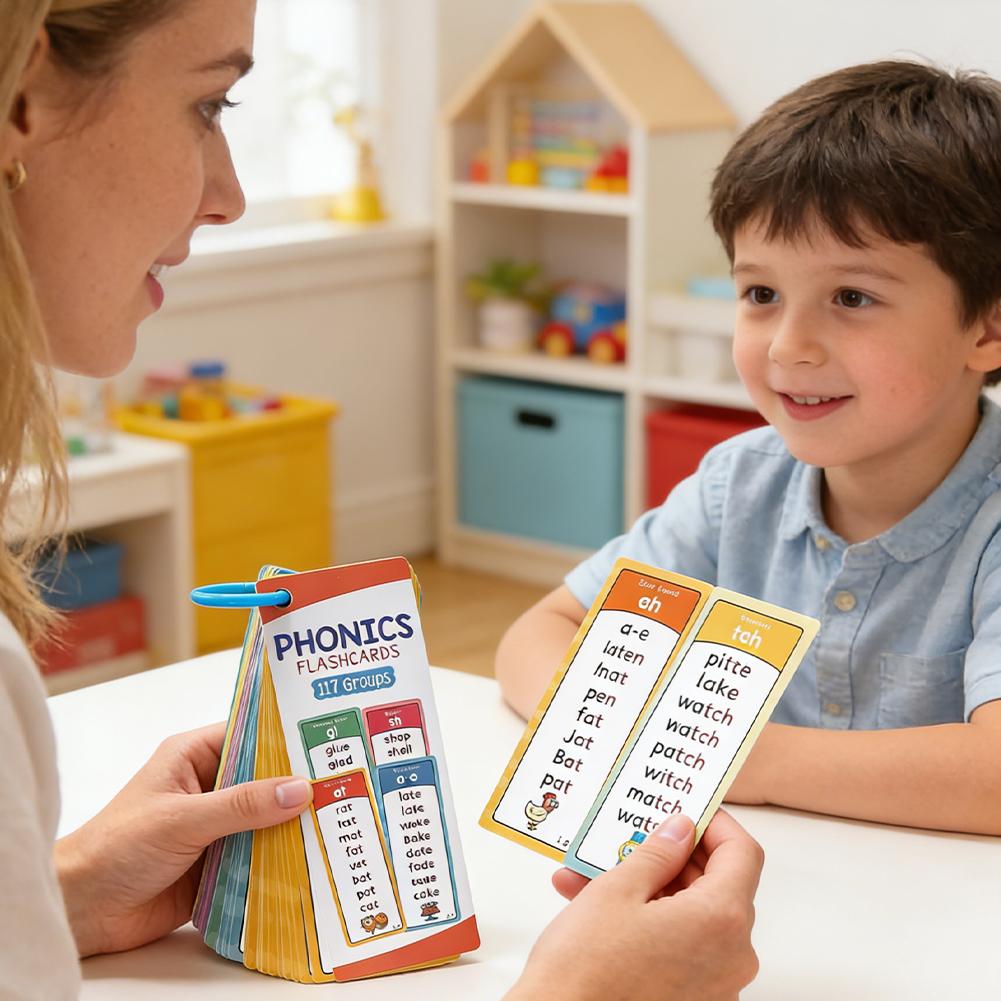 117 Gruppen von Phonics-Lernka – Flash Card Alphabet Bewertung und Preis
