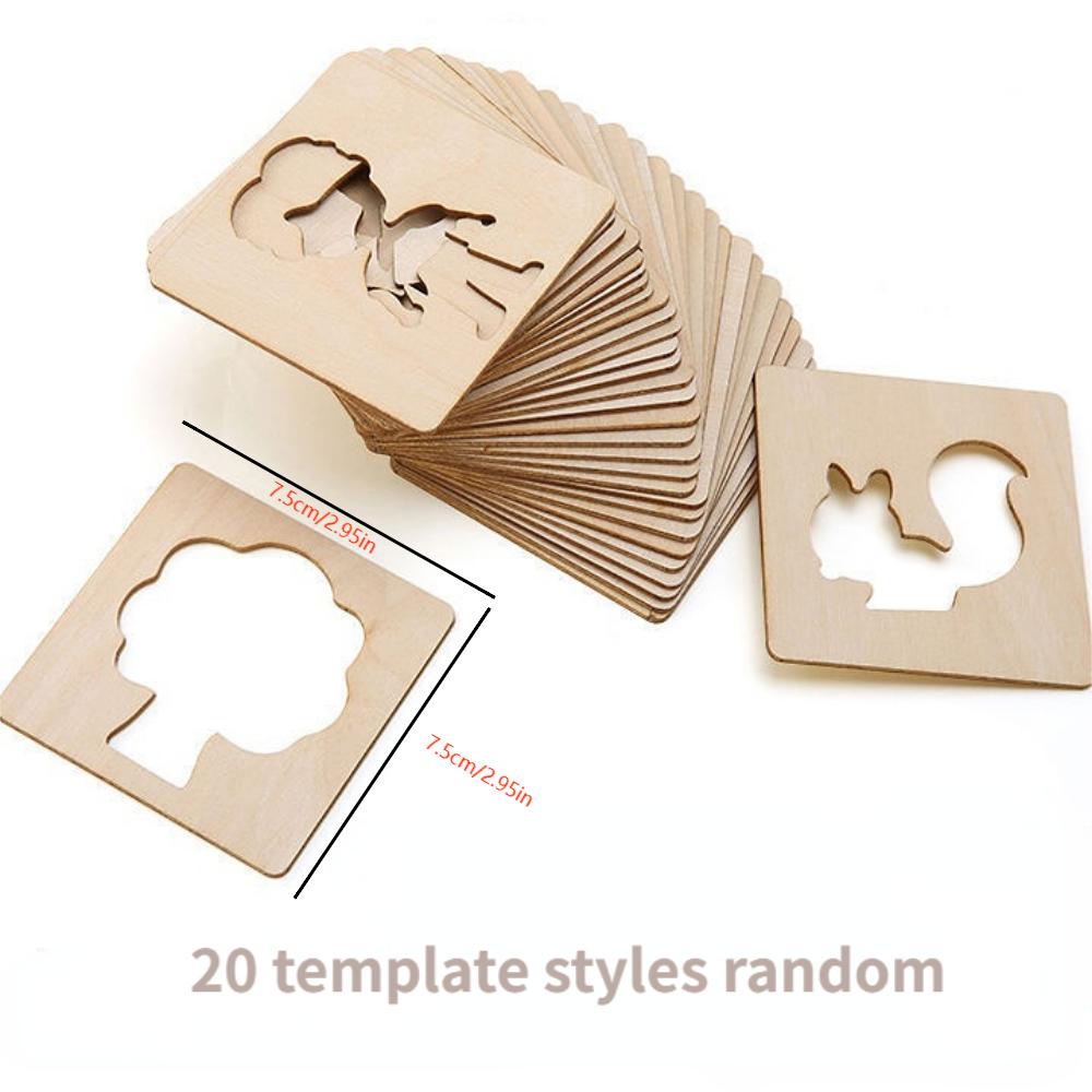 20 stücke Kinder Zeichnung Spi – Kids Education Template Bewertung und Preis