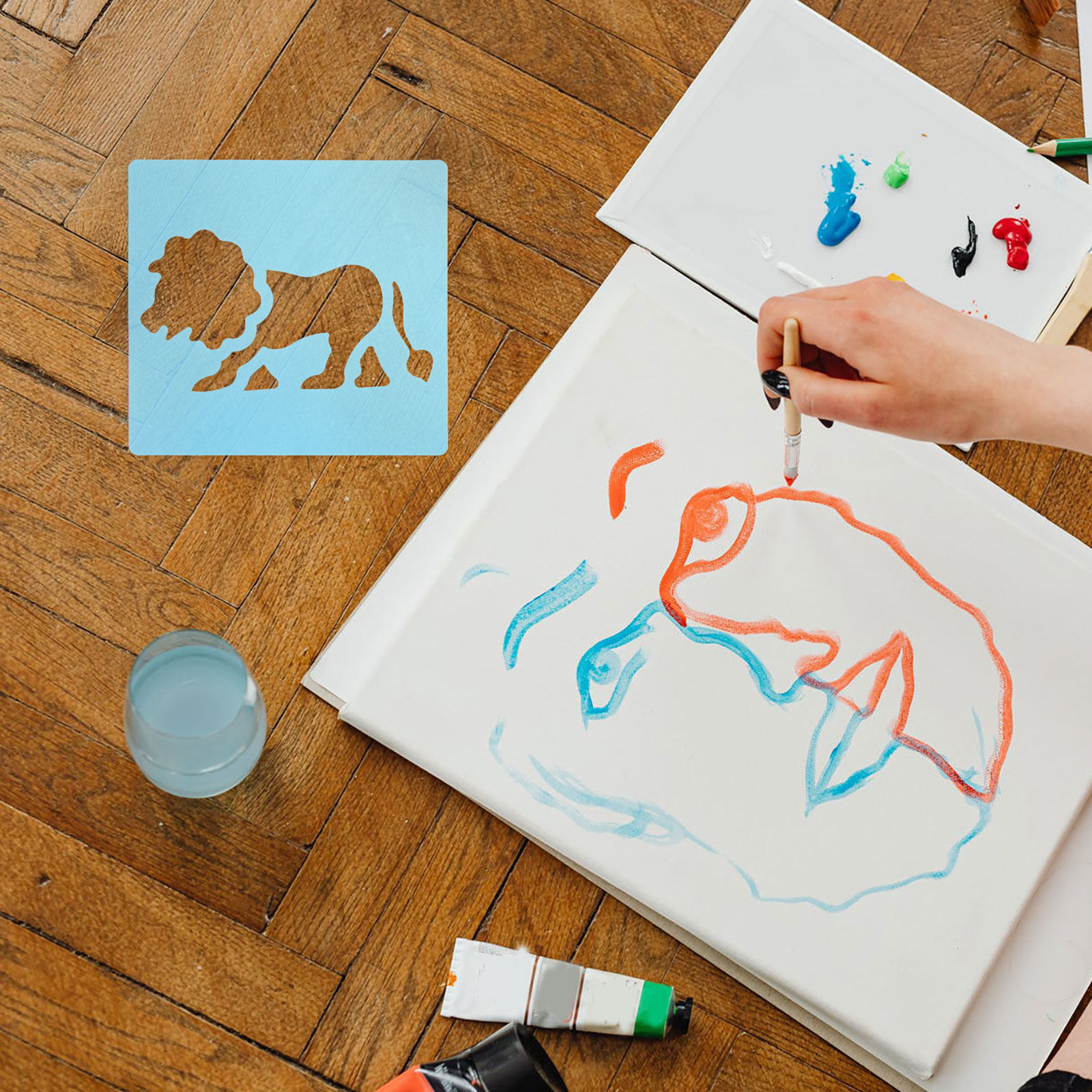12 Stück Kunststoff-Zeichensch – Kids Education Template Bewertung und Preis
