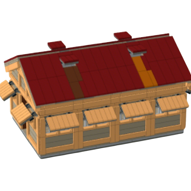 1115-teiliges MOC Schweinestal – Kids Education Plan Bewertung und Preis
