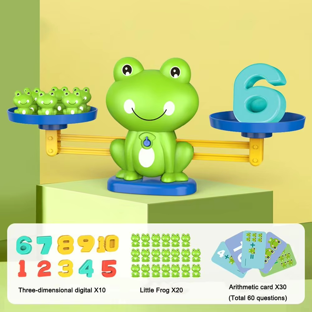 Frosch-Balancier-Mathe-Spielze – Kids Education Number Bewertung und Preis