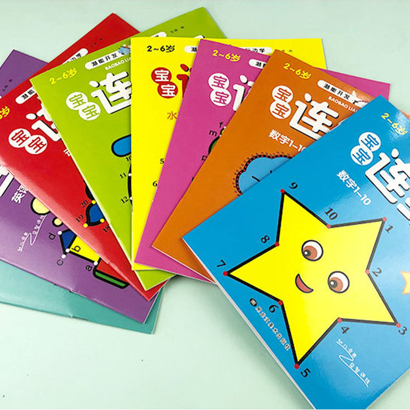 8-teiliges Malbuch-Set für Kin – Kids Education Books Bewertung und Preis